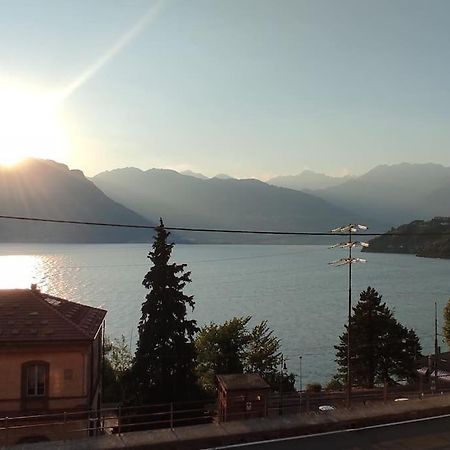 Appartamenti Regina Lake Como Dorio Bagian luar foto